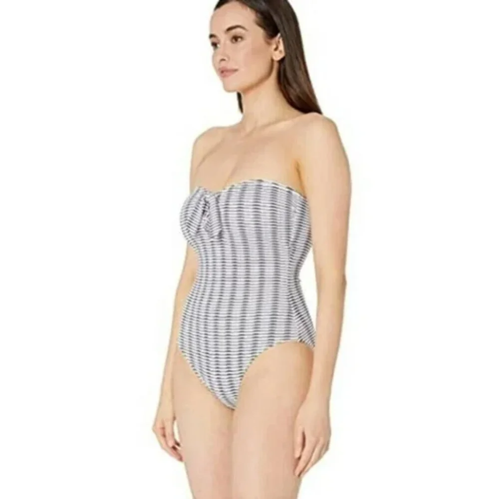 NWT, Tommy Bahama Island Cays Bandeau One Piece Swimsuit
